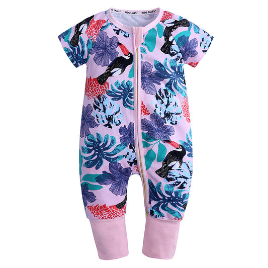 Tropical Jungle Zippy - Short Sleeve Edition