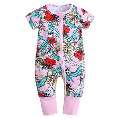 Tropical Bloom Zippy - Short Sleeve Edition