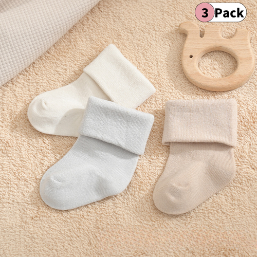 All-Season Bamboo Fiber Baby Socks – Breathable, Soft, and All-Day Comfort