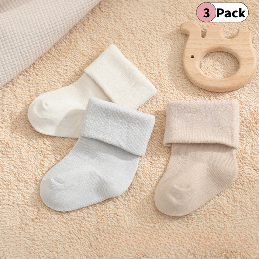 All-Season Bamboo Fiber Baby Socks – Breathable, Soft, and All-Day Comfort