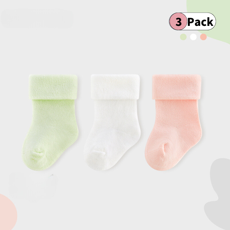 All-Season Bamboo Fiber Baby Socks – Breathable, Soft, and All-Day Comfort