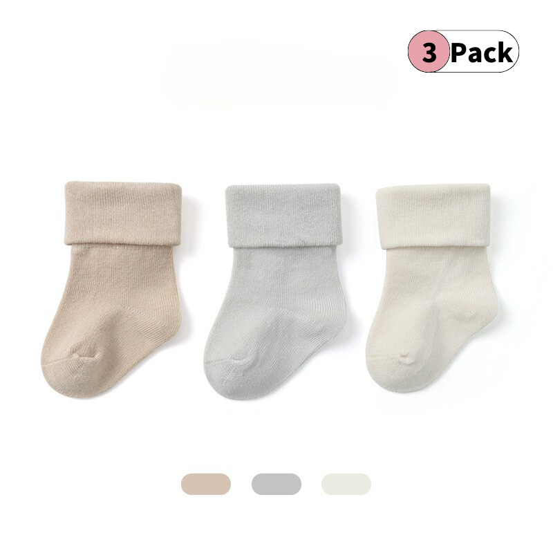 All-Season Bamboo Fiber Baby Socks – Breathable, Soft, and All-Day Comfort