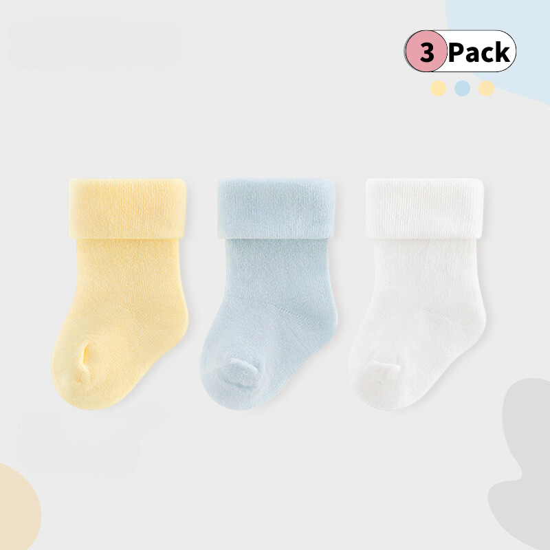 All-Season Bamboo Fiber Baby Socks – Breathable, Soft, and All-Day Comfort