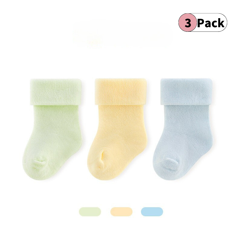 All-Season Bamboo Fiber Baby Socks – Breathable, Soft, and All-Day Comfort