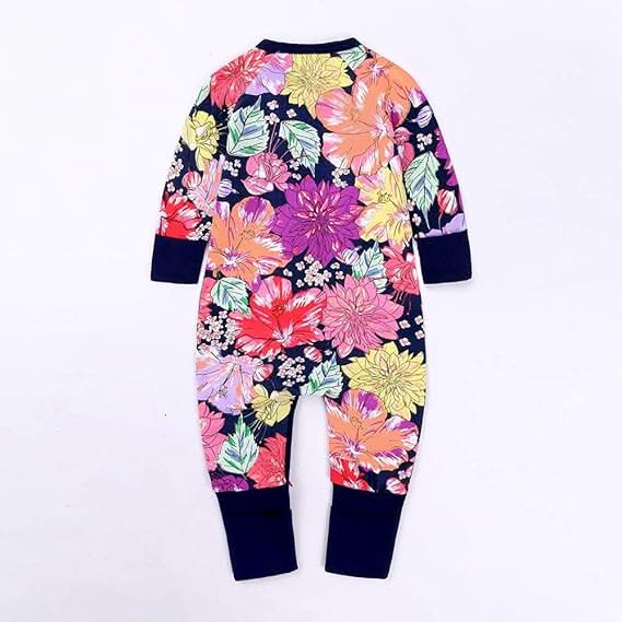 Garden Bloom Navy Zippy