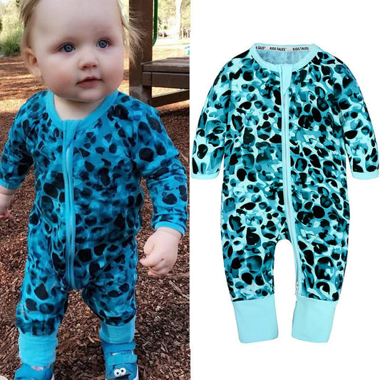 Blue Leopard Zippy