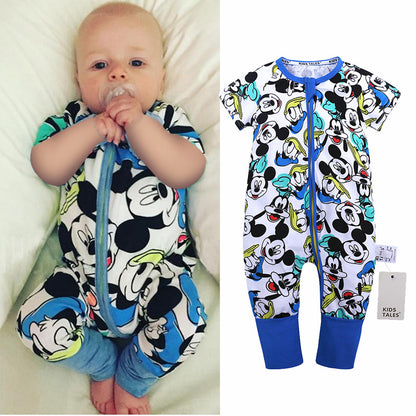 Mickey Fun Zippy - Short Sleeve Romper