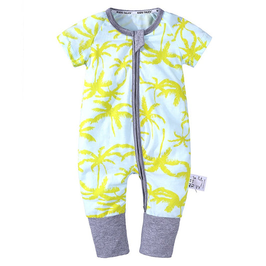 Palm Tree Paradise Zippy - Short Sleeve Edition