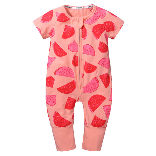 Watermelon Delight Zippy - Short Sleeve Edition