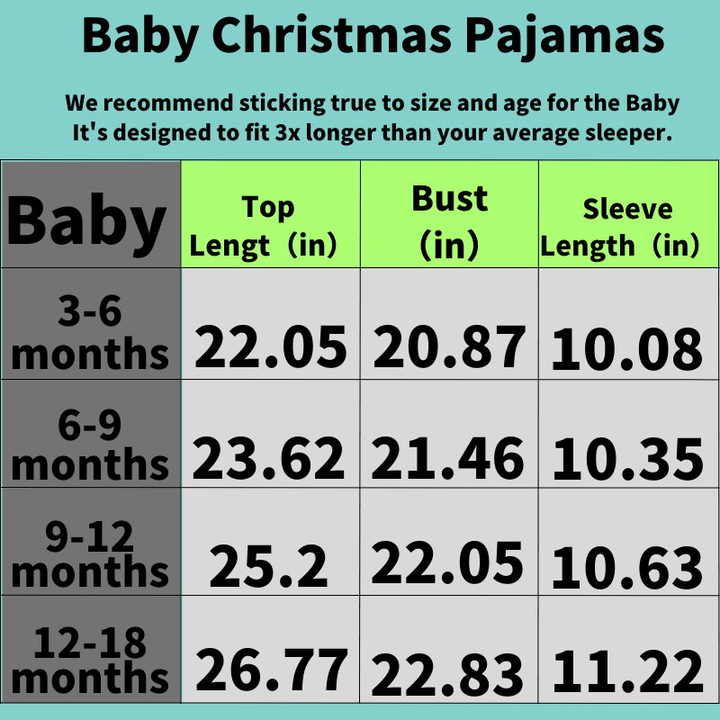 Baby Christmas Pajama Sets