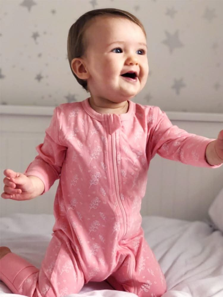 Blush Heather Baby Zippy