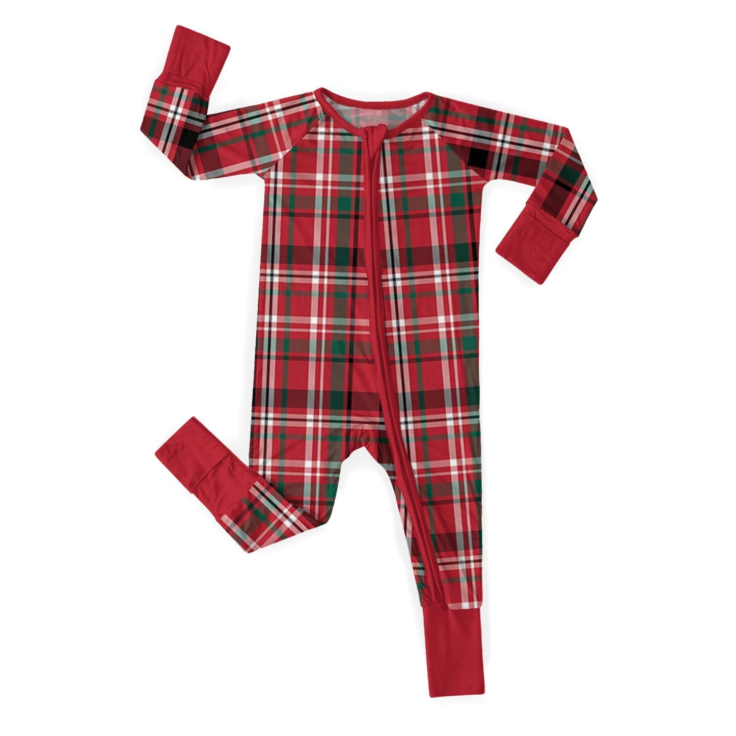 Christmas Cozy Season Convertible Zippered Romper