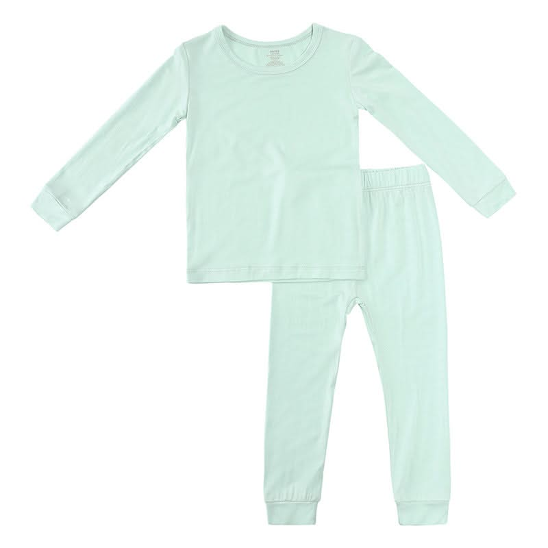 Fawn™Unisex Bamboo Fiber Baby 2-Piece Long Sleeve Top & Pants Set – Soft Organic Kids' Underwear