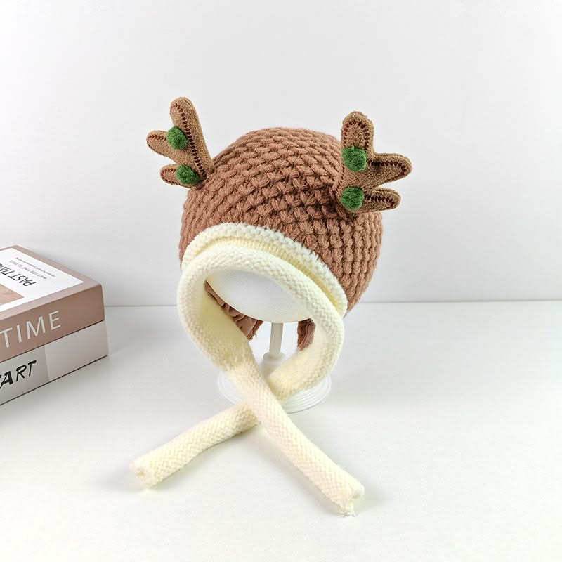 Fawn Baby Knitted Pullover Hat - Autumn/Winter Collection