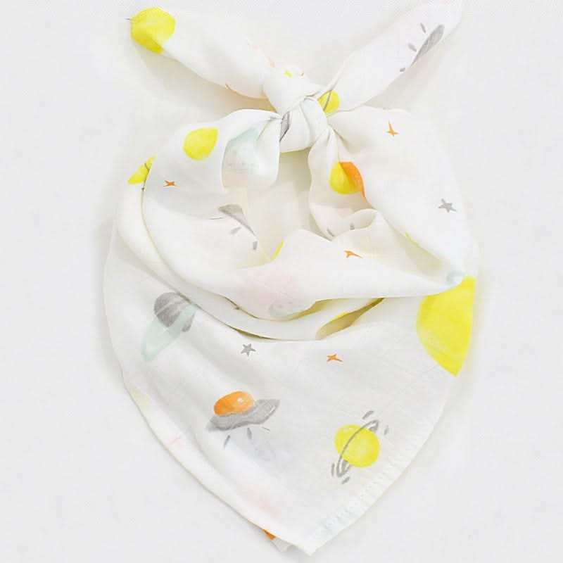 23.6x23.6in Double-Layer Bamboo Cotton Baby Washcloths - Soft and Absorbent for Bathing and Hand Drying