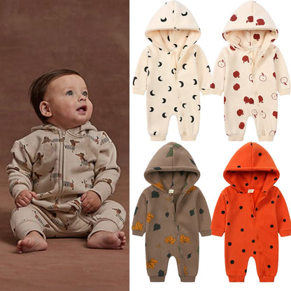 Baby Hooded Romper Jumpsuit