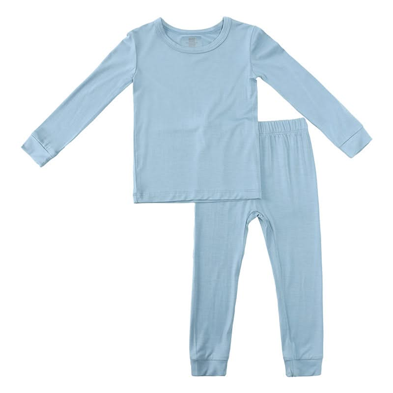 Fawn™Unisex Bamboo Fiber Baby 2-Piece Long Sleeve Top & Pants Set – Soft Organic Kids' Underwear