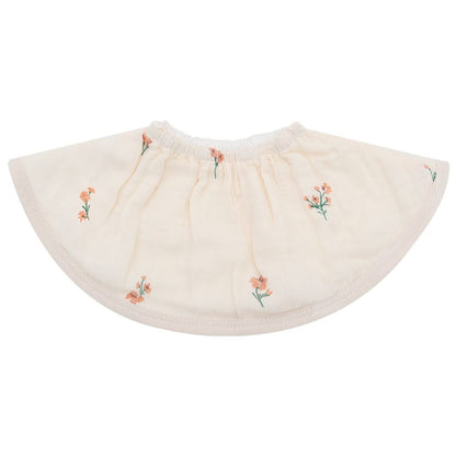 360° Rotating Baby Bib - 4-Layer Bamboo Cotton, Soft and Absorbent for Drooling and Feeding