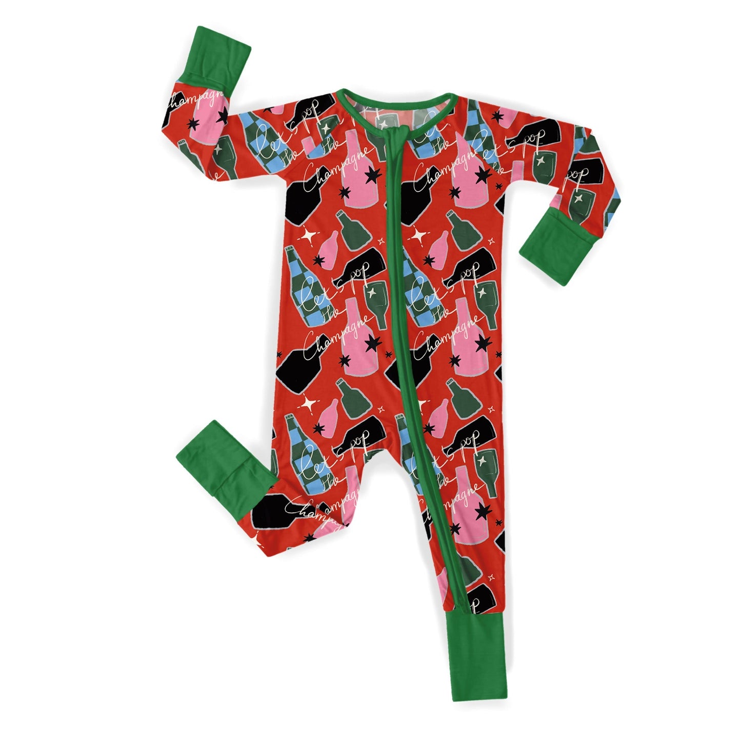 Christmas Cheers Party Convertible Zippered Romper