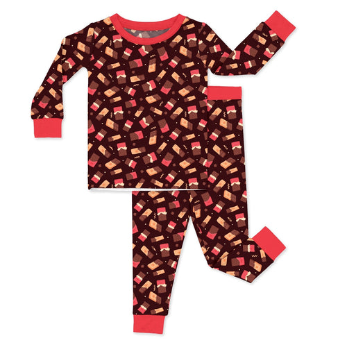 Christmas Choco Two Piece Pajama Set