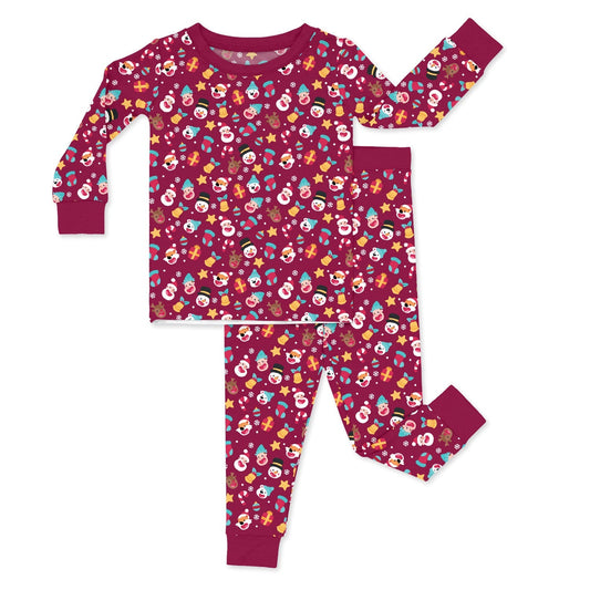 Happy Christmas Two Piece Pajama Set